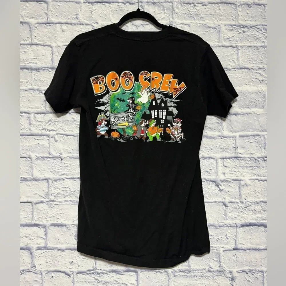 Buc-ee's Boo Crew Halloween Short Sleeve T-Shirt Medium Black Bucees